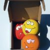 3in1 Latexspielballset Happy – Bild 3