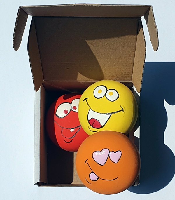 3in1 Latexspielballset Happy – Bild 3